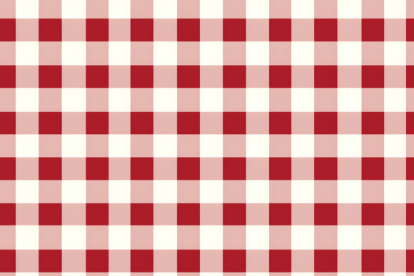Colorful Red Gingham Seamless Pattern: A Strategic Design Asset for Creative and Commercial Applications