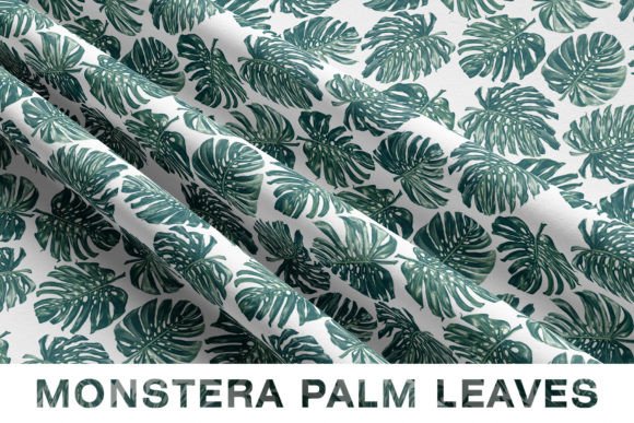 Monstera Seamless Pattern for Creative Projects