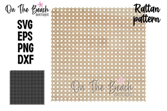 Rattan Pattern SVG Laser Basket Weave