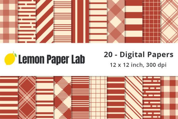 Red Orange Striped Digital Backgrounds: A Versatile Design Resource for Creative Projects
