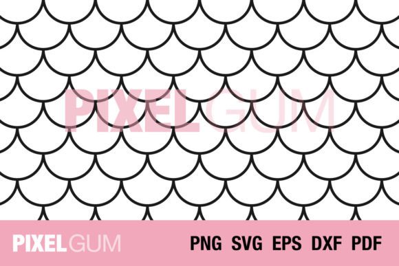 Seamless Fish Scale Pattern
