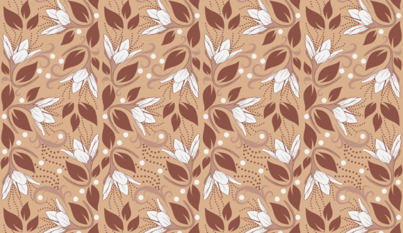 Seamless Floral Ornament 7: A Versatile Design Asset for Modern Creative Projects