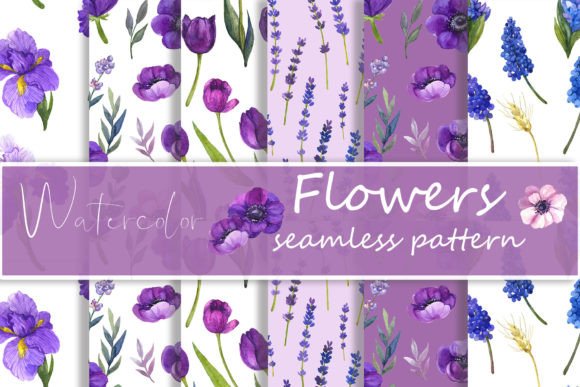 Watercolor Flowers Seamless Pattern Jpeg: A Versatile Design Resource for Creators