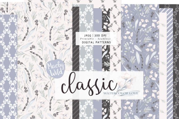 Watercolor Illustration - Classic Love: A Timeless Blend of Art and Modern Creativity